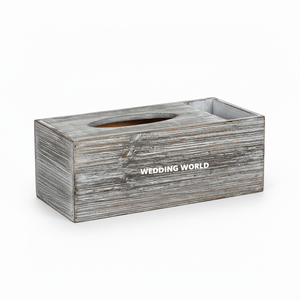 Caja de pañuelos de madera con forma de rectángulo de lujo, clásica, elegante, hecha a mano, más vendida, utensilios de cocina, mesa, nueva caja de pañuelos de madera al por mayor - Product Image 1