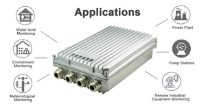 เครื่องบันทึกข้อมูล 4G TCP Modbus สำหรับสภาพแวดล้อม กันน้ำ IP67 ใช้พลังงานแบตเตอรี่ เซ็นเซอร์วัดอุณหภูมิห้องแช่แข็ง 4G - Product Image 2