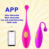 Multispeed Wireless Fernbedienung Silicon Adult Sextoy für Frauen Wasserdichte, leistungs starke, vibrierende Eierkugel-Vibrator-Sex produkte