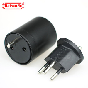 Adaptador de enchufe de la UE, Francia a Suiza, 10a, 250v, enchufe suizo, conector de Cable de alimentación de 2 pines - Product Image 2