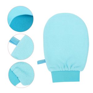 Rayon Viscose Scrubber Glove for <b>Body</b> Care Light Eco-Certified Fiber for Bath <b>Scrub</b> and Bathroom Use - Product Image 3