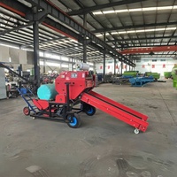 Nouvel état machines agricoles tracteur puissance herbe ensilage paille presse à balles Mini grande petite presse à foin carrée