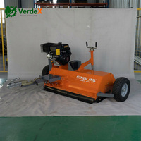 Broyeur à fléaux professionnel tracté 15 CV 420 cm³ 4 temps pour véhicule utilitaire tout-terrain et débroussailleuse agricole