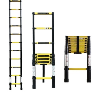 Kích thước tùy chỉnh bước nhôm thang Kính thiên văn nhôm mở rộng thang có thể gập lại thang với EN131 - Product Image 2