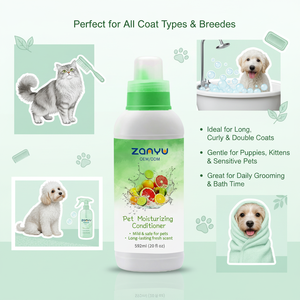 Factory Private Label Luxury Eco Friendly Pet <strong>Shampoo</strong> 592ML Deep Moisturizing <strong>for</strong> Dogs <strong>Cats</strong> Professional Pet Grooming Wholesale - Product Image 1