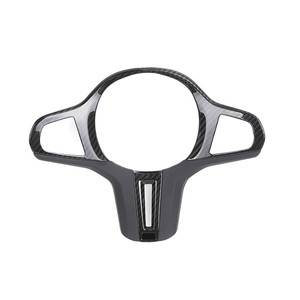 Copertura Centrale del Volante in Fibra di Carbonio con Pulsante Riscaldato per <span class=keywords><strong>BMW</strong></span> <span class=keywords><strong>G11</strong></span> G12 G20 G30 M3 G80 G81 M4 G82 M2 G87 F95 F96 F97 - Product Image 2
