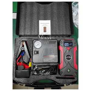 Batterie au lithium 12V 29800mah, bloc d'alimentation, chargeur, pompe à air portable <span class=keywords><strong>pour</strong></span> pneus de voiture, démarreur de saut, lumière LED <span class=keywords><strong>pour</strong></span> moto - Product Image 2