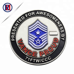Prix usine Vente Personnalisé <span class=keywords><strong>Avion</strong></span> Doux Émail Logo Pièce de Défi <span class=keywords><strong>Militaire</strong></span> En Argent Antique Plaqué Or - Product Image 2