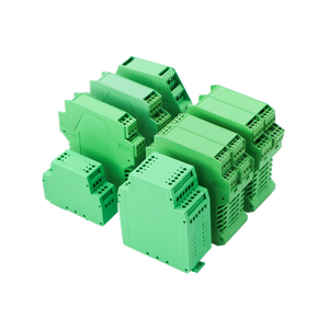 กล่องหุ้มรางไดน์พลาสติกไนลอน PA66 UL-94-V0 สำหรับรีเลย์อิเล็กทรอนิกส์ Rocket กล่องหุ้ม PCB รางไดน์ - Product Image 1