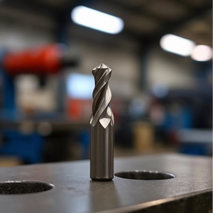 Carbide <b>Drill</b> Bit TA1040 5xD With 4 <b>Guide</b> Pads Lapped Uncoated For Machine Tools - Product Image 3
