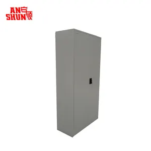 AS-008 Luoyang ANSHUN Steel Office Cabinet Furniture Metal Storage File Cupboard With 4 Shelves Lockable High Quality