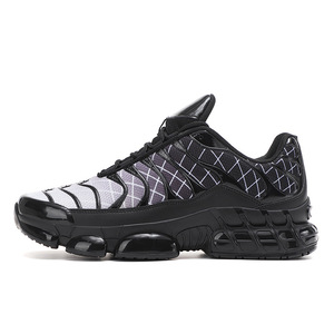 Chaussures de course basses pour hommes, rouge et noir, respirantes, absorbant les chocs, chaussures de sport de plein air, baskets décontractées pour le printemps et l'été - Product Image 5