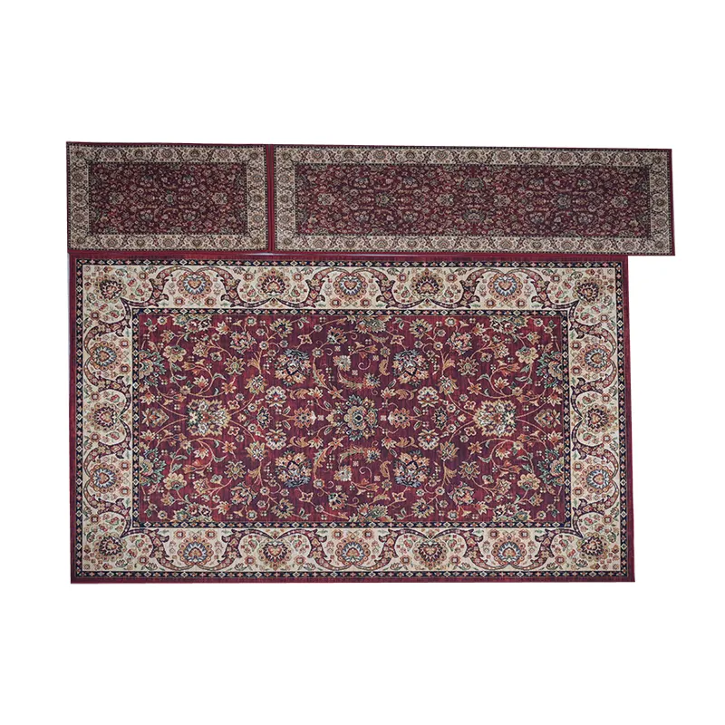 76X243cm ucuz fiyat kaymaz ev koridor koşucu halı baskı kilim setleri