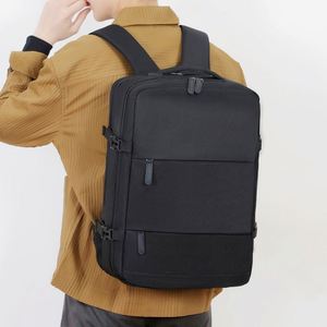 Mochilas Unisex para Portátil con Puerto de Carga USB, Mochilas Impermeables Tipo Duffel, Bolsas de Almacenamiento para Viajes al Aire Libre - Product Image 2