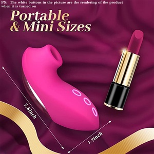 Vibrador de succión de silicona Juguetes sexuales para adultos con 10 velocidades, Juguetes sexuales impermeables recargables para mujeres Parejas femeninas Placer - Product Image 2