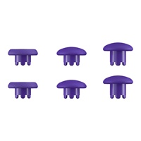 EXtremeRate Manettes analogiques amovibles personnalisées violettes de remplacement pour manette Dualsense Edge PS5