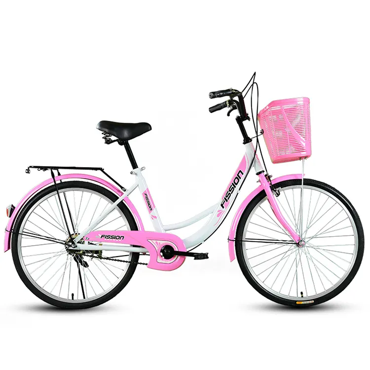 저렴한 단일 속도 크루저 자전거 도시 자전거/도매 스틸 26 맞춤형 도시 자전거/숙녀 자전거 Bicicleta