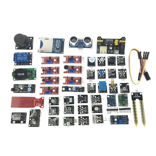 DIY किट इलेक्ट्रॉनिक्स 1 में 45 सेंसर मॉड्यूल सेंसर किट