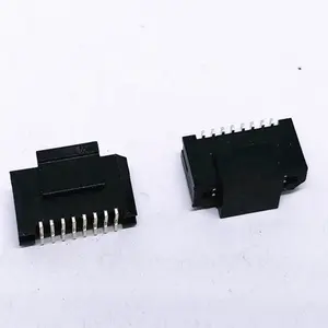 Conector yeonho › 1.0mm fpc/ffc alternativo, conector sem zíper smd vertical e duplo contatos tipo