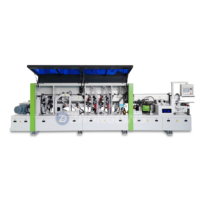 Machine de chantournage automatique multifonction haute vitesse avec ébavurage des coins et pré-fraisage pour le travail du bois, bordure PVC/bois