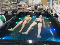 Tangki Terapi Apung Tanpa Gravitasi 3D Modern untuk Air Garam, Sensorik, dan Tidur, Dapat Digunakan untuk Dua Orang, Dilengkapi Pijat, untuk Penggunaan di Dapur