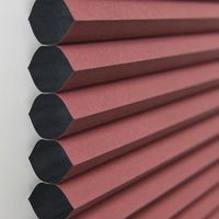 Stores enrouleurs en polyester à motif horizontal uni, installation intégrée, commande par cordon pour fenêtres françaises
