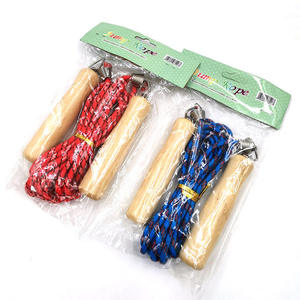 Cuerdas <span class=keywords><strong>de</strong></span> Saltar con Mango <span class=keywords><strong>de</strong></span> Madera para Niños y Estudiantes, Aptas para Múltiples Escenarios, Personalizables - Product Image 5