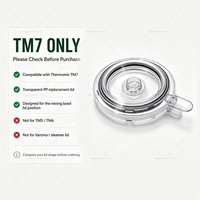 Accessoire de cuisinière électrique manuelle en acier inoxydable, processeur alimentaire, couvercle supérieur de rechange TM7 pour Vorwerks Bimby T-hermomix