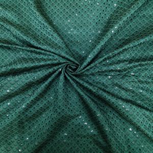 Tela de Seda Cruda de Poliéster Tejida de Primera Calidad, Suave, Ligera, Transpirable, de Secado Rápido, para Acolchado, Costura, Manualidades, Proyectos de Bricolaje y Vestidos - Product Image 2