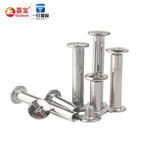 Vis de reliure Chicago en acier inoxydable de haute qualité vis à ceinture en métal Rivets vis de reliure Chicago - Product Image 2