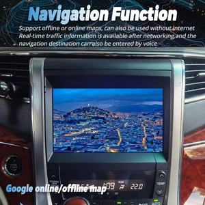 Pantalla Android 13 de 128 GB con Control por Voz IA para Toyota Vellfire 2011-2014 y Alphard 20, GPS, CarPlay, Radio para Auto, Reproductor Multimedia de Video - Product Image 5