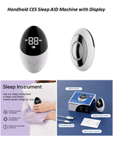 Appareil d'aide au sommeil portable à microcourant ABS, appareil contre l'insomnie avec soulagement de la pression et masseur d'hypnose pour la relaxation