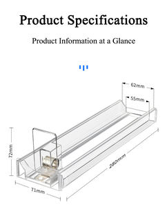 Rodillos para Estantes en Oferta, Sistema de Exhibición de Doble Cara, Empujador Automático de Dulces para Supermercados - Product Image 3
