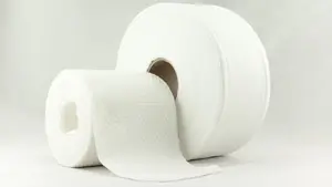 Rollo de tela no tejida Spunlace de alta calidad para limpiar toallitas húmedas