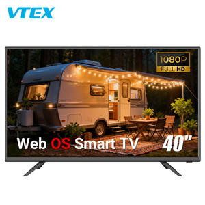 Téléviseur intelligent 40 pouces Web OS <span class=keywords><strong>pour</strong></span> <span class=keywords><strong>camping</strong></span>-<span class=keywords><strong>car</strong></span>, véhicule récréatif, voiture, DVB-T2, miroir de smartphone, montage mural, portable, marine, camion, caravane, DC <span class=keywords><strong>12V</strong></span> - Product Image 1