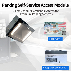Módulo Escáner de Códigos <span class=keywords><strong>QR</strong></span> PDF417 para Tarjetas de Pasaporte con Cabezal de Escaneo de Autoservicio para Peaje de Estacionamiento LONVILL 70H 55V, Resolución de Campo de Visión de 4mil - Product Image 2