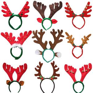 <span class=keywords><strong>Bandeau</strong></span> en bois de renne de noël pour accessoires de cheveux - Product Image 1