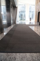 Tapis d'entrée modernes en microfibre personnalisés avec logo commercial, antidérapants, résistants aux taches, épais, pour intérieur et extérieur