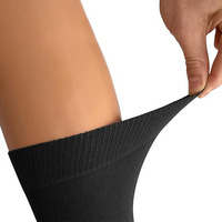 Chaussettes habillées pour hommes Coton peigné Motifs classiques Chaussettes respirantes Crew