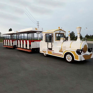 Atracción de feria de calidad personalizada para parques de atracciones, equipo de paseo turístico, tren sin rieles en venta - Product Image 4