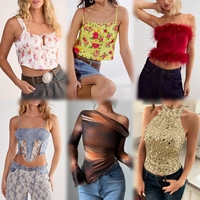 Vêtements pour femmes tendance à prix réduit, liquidation de stock, haut de gamme, lot de vente en gros mixte, nouvel emballage
