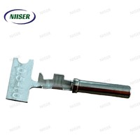 Terminal de crimpado Deutsch 1062-16-0622 de 1.5 mm, niquelado, 13A, sin aislamiento, para uso automotriz e industrial