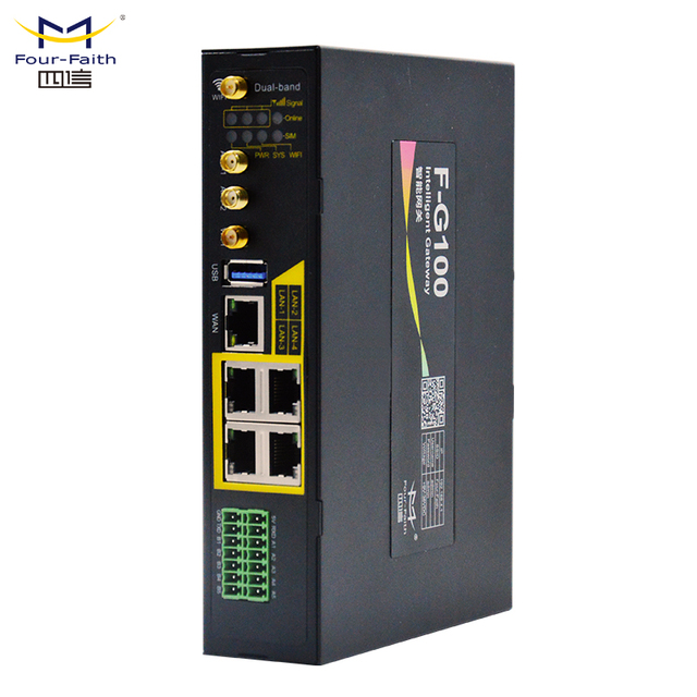 Four-Faith F-G100 Industrial Intelligent Edge Computing Gateway High-Performance 32-Bit Communication Processor