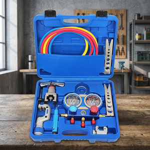 Kit de Herramientas de Abocardado y Manómetros Industriales CT-8A DUNNEX para Refrigeración y Aire Acondicionado, OEM/ODM Disponible, 1 Año de Garantía - Product Image 3