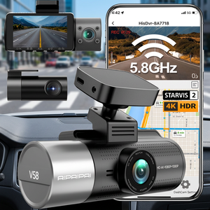 Cámara para Auto XTX IXM678 de 3 Canales, 12MP, Pantalla de 3.0'', WiFi, GPS, Ángulo de Visión de 165°, Visión Nocturna, Modo de Estacionamiento, Batería de Supercondensador - Product Image 3