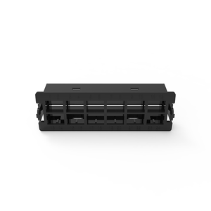 Loại sợi 92 DLC <span class=keywords><strong>24</strong></span> cổng màu đen tùy chỉnh SPCC Chất liệu sợi quang Adapter Bảng điều chỉnh - Product Image 2