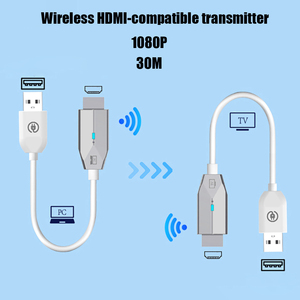 Transmisor y Receptor Inalámbrico de Metal 2026, Compatible con 1080P, Extensor de Pantalla de 50M, Adaptador USB, <span class=keywords><strong>Dongle</strong></span> para TV Box, Monitor, Proyector - Product Image 1