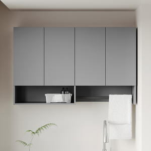 ตู้ติดผนังอลูมิเนียมรังผึ้งปรับแต่งได้ทันสมัยกันน้ำกันแสงแดดเก็บระเบียงห้องครัวซักล้างได้ - Product Image 3