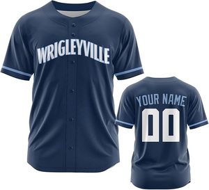 เสื้อเจอร์ซีย์เบสบอลและซอฟต์บอลสั่งทำจากโรงงาน tontons ขายดีเครื่องแบบไซส์ใหญ่พิมพ์ลายโลโก้แบบซับลิเมชัน - Product Image 5