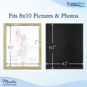 Vente en gros PS 4X6 5X7 8X10 8.5X11 11X14 cadre photo noir personnalisé bonne qualité famille tenture murale cadre photo PS cadre photo - Product Image 2